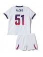 Paris Saint-Germain Willian Pacho #51 Replika Borta Kläder Barn 2026-27 Kortärmad (+ byxor) Paris Saint-Germain Willian Pacho #51 Replika Borta Kläder Barn 2026-27 Kortärmad (+ byxor)
